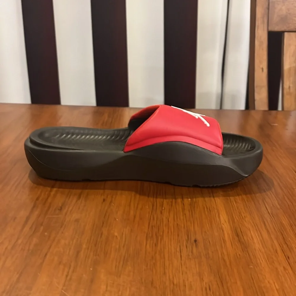 Nike Jordan Franchise Slides Sandals Shoes new HF3263 600 red black Men’s Size 8